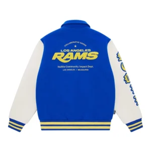 shop now Homie x Los Angeles Rams Letterman Jacket