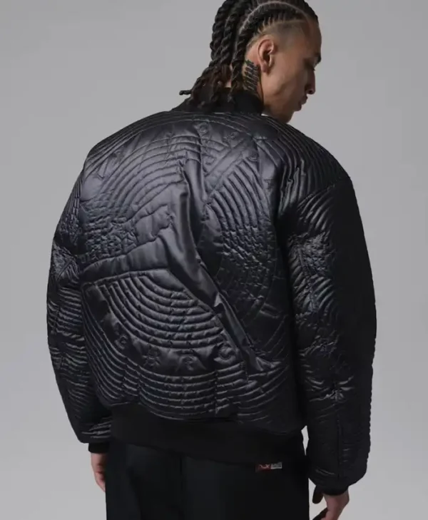 shop now Jordan Flight Men’s Black Varsity Jacket