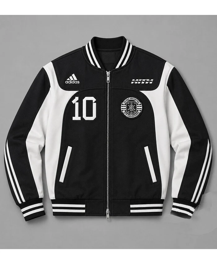 shop now Kith x Messi x Adidas Football Bomber Jacket