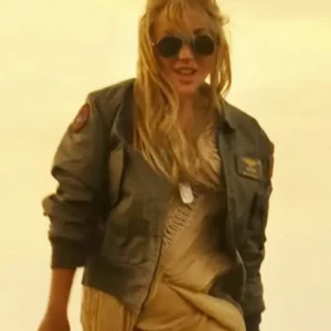shop now Lady Gaga Top Gun 2 Jacket