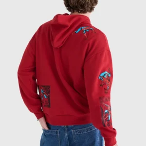 shop now Marvel Aéropostale Spider-Man Comic Boxy Hoodie