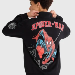 shop now Marvel Aeropostale Spider-Man Track Jacket