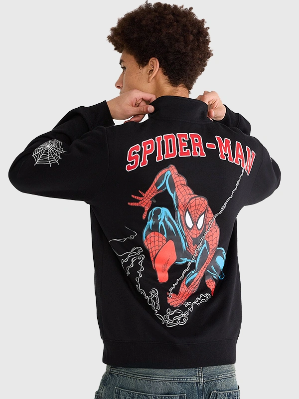 shop now Marvel Aeropostale Spider-Man Track Jacket