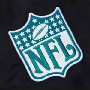shop now Miami Dolphins Aqua Bomber Jacket