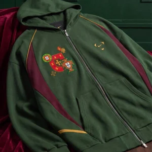 shop now Nike x Ronaldo One Last Dance Portugal Zip Hoodie