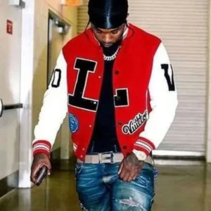 shop now Pop Smoke Dreaming Varsity Jacket