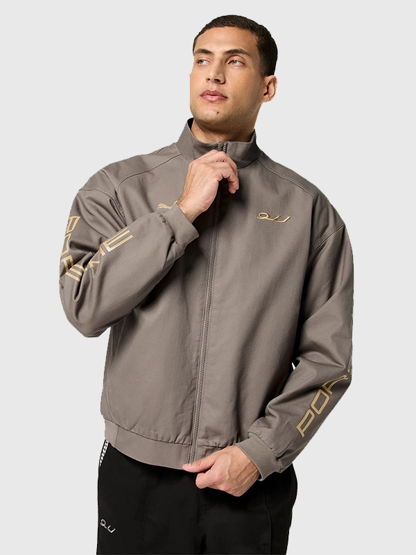 shop now Porsche Legacy x PUMA Pepita Lifestyle Jacketv
