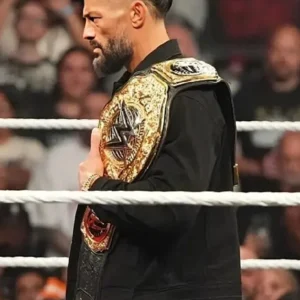 shop now RAW 2026 Roman Reigns Black Denim Jacket