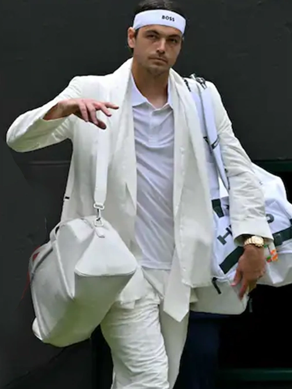 shop now Taylor Fritz Wimbledon 2026 Blazer