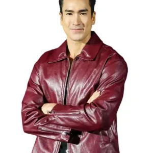 2026 Nadech Kugimiya Leather Jacket