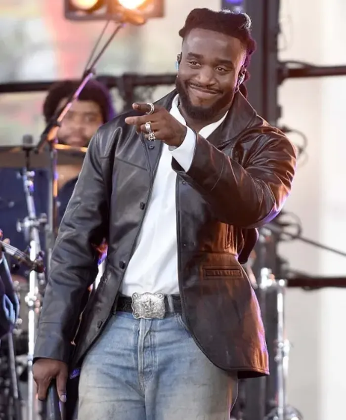 2026 Shaboozey Leather Blazer