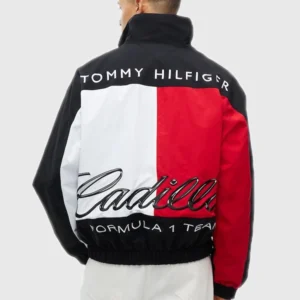 2026 Tommy Hilfiger Cadillac F1 Team Graphic Flag Jacket