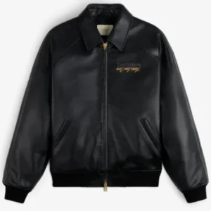 ALD Technics Black Leather Jacket