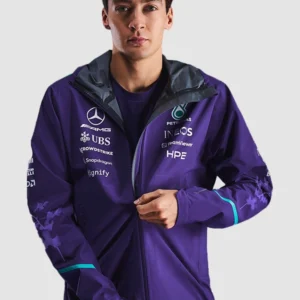 AMG F1 Vanda Bloom Team Rain Jacket