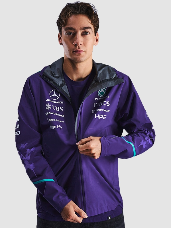 AMG F1 Vanda Bloom Team Rain Jacket