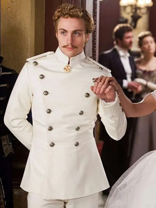 Aaron Taylor-Johnson Anna Karenina White Coat