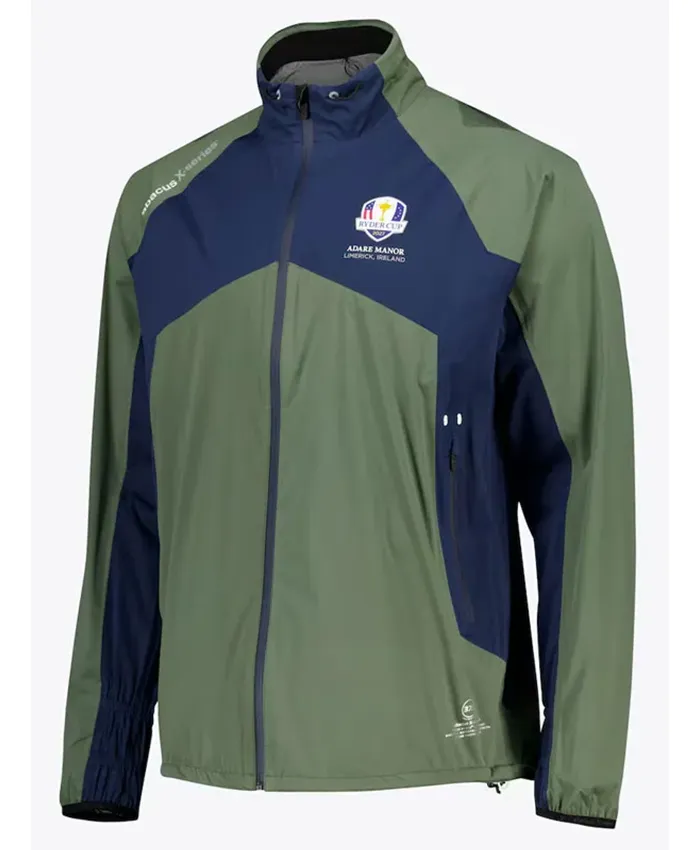 Abacus Pitch Green Rain Jacket