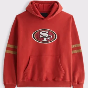 Abercrombie 49ers Popover Hoodie