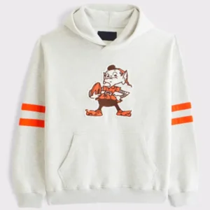 Abercrombie Cleveland Browns Popover Hoodie