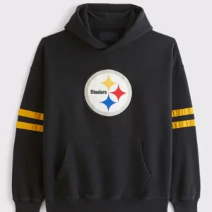 Abercrombie Steelers Popover Hoodie
