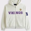 Abercrombie Vikings Zip-Up Hoodie
