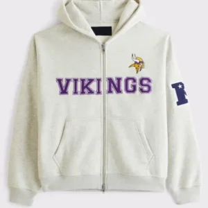Abercrombie Vikings Zip-Up Hoodie