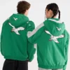 Aeropostale Philadelphia Eagles Hooded Sideline Jacket