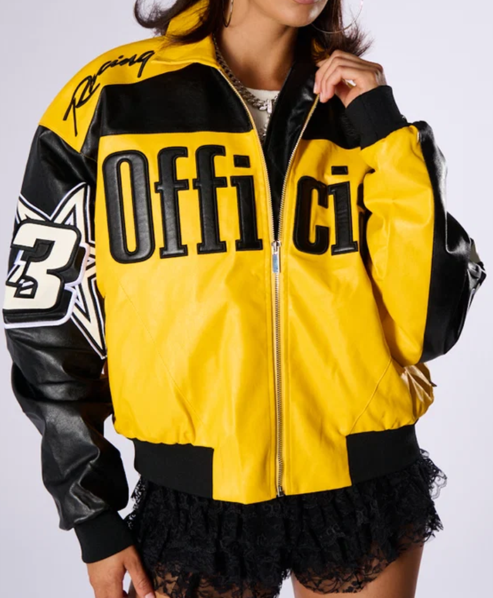 Akira OFFICIAL Leather Moto Bomber Jacket