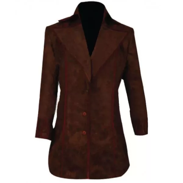 Alice in Wonderland Mad Hatter Brown Coat