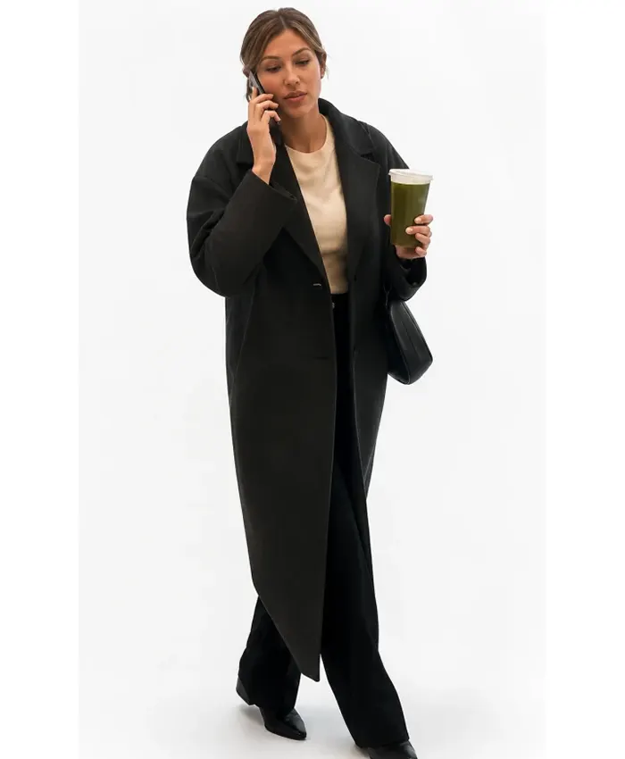 Anna Pigeon S01 Tricia Helfer Wool Coat