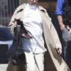 Annette Bening Lucky S01 Beige Trench Coat