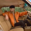 BMW Orange Leather Jacket