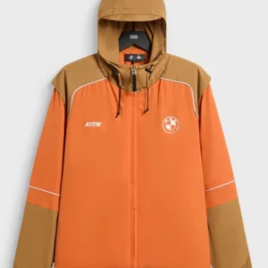 BMW Orange Windbreaker Jacket