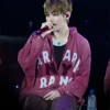 BTS ARIRANG New York Red Hooded Jacket