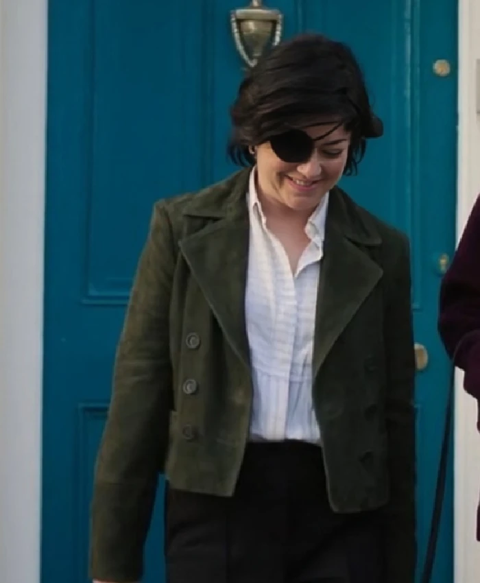 Bad Sisters Sarah Greene Suede Jacket