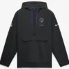 Baltimore Ravens Nike Sideline Black Anorak Half-Zip Hooded Jacket