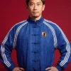 Bape x Japan Football Blue Chinese Jacket