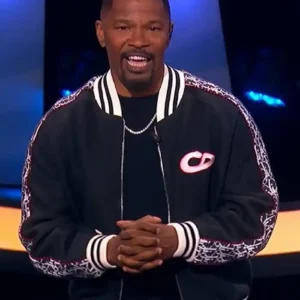 Beat Shazam Jamie Foxx Black Varsity Jacket