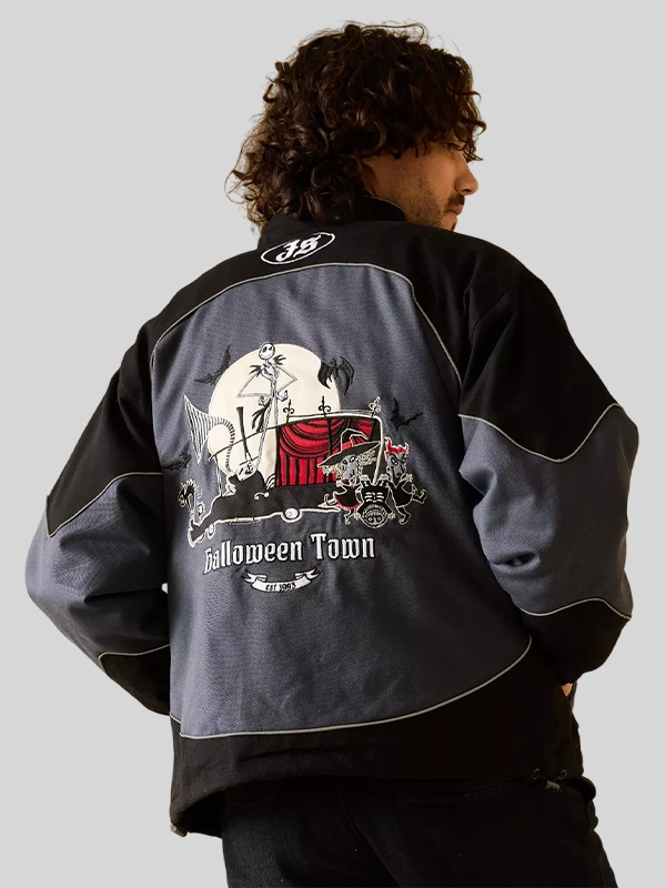 Before Christmas King Jack Moto Jacket