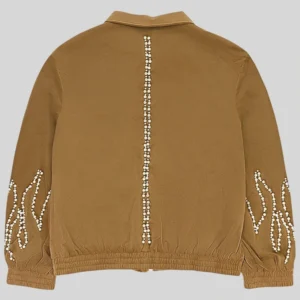Birth Of Royal Child Velvet Work Jacket