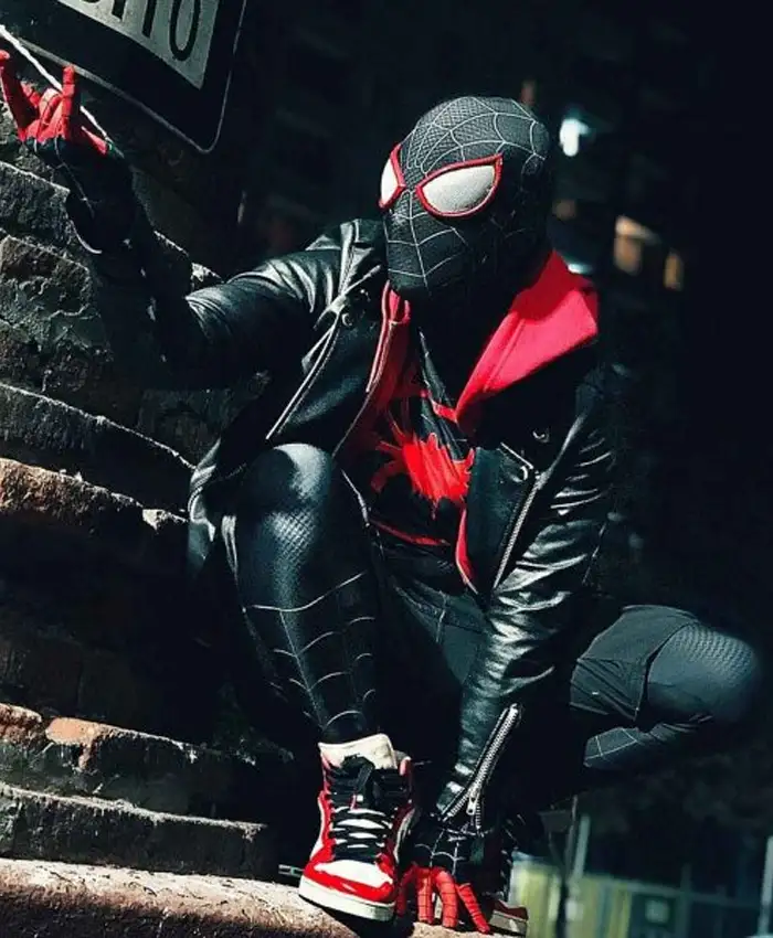 Black Spider-Man Jacket
