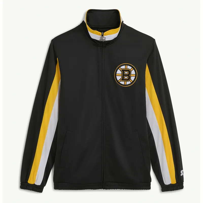 Black Sports Track Jacket