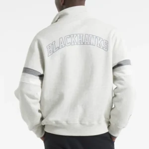 Blackhawks Heather Gray Jacket