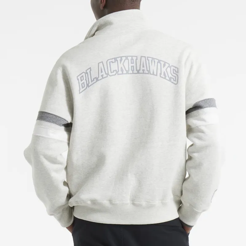 Blackhawks Heather Gray Jacket