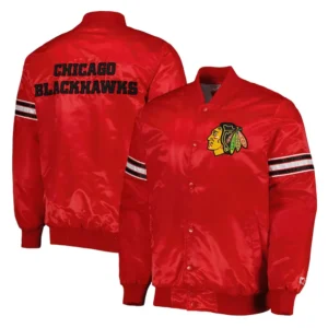 Blackhawks Satin Jacket