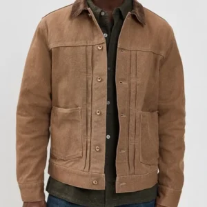 Scarpetta Bobby Cannavale Brown Jacket