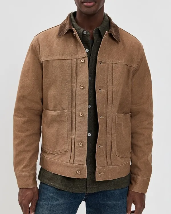 Scarpetta Bobby Cannavale Brown Jacket
