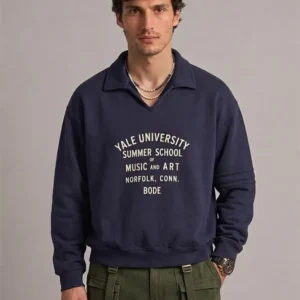 Bode x Yale School of Music Polo Sweatshirt