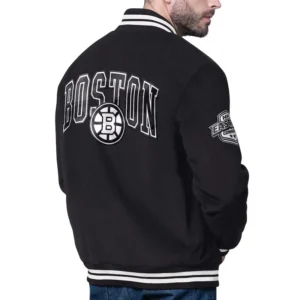 Boston Bruins Varsity Jacket