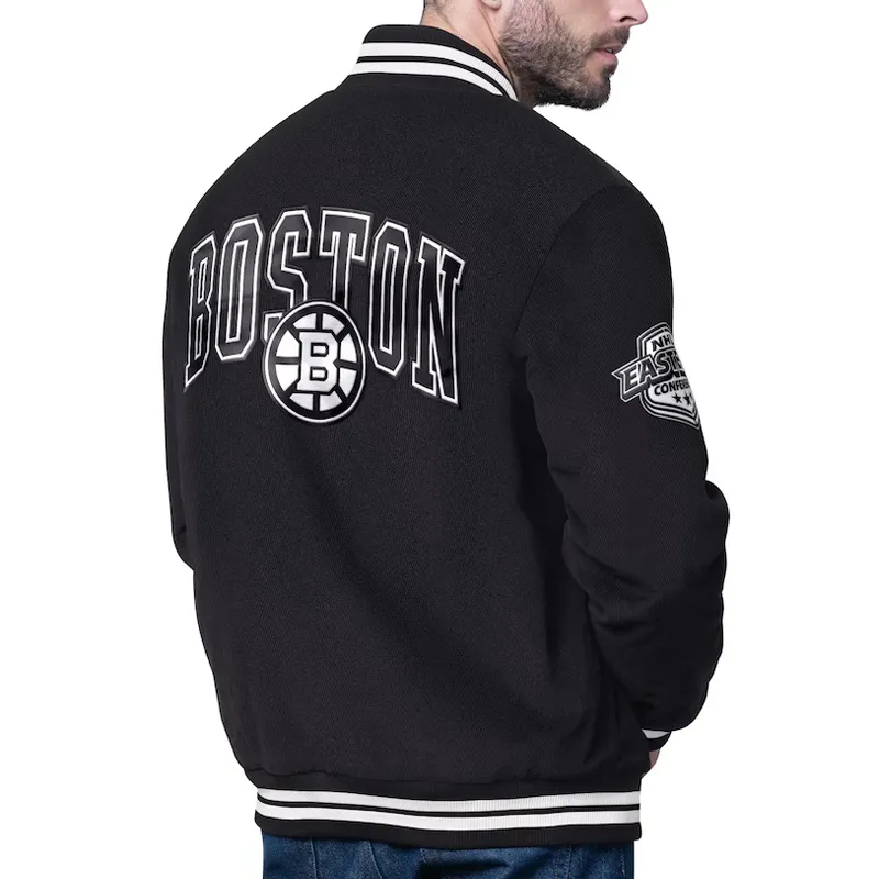 Boston Bruins Varsity Jacket